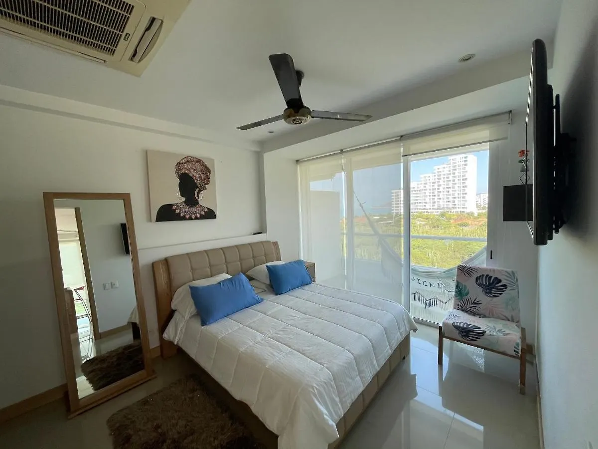 סנטה מרתה Apartamento Vista Al Mar Playa Dormida 2 - Por Meses Pozos Colorados סנטה מרתה