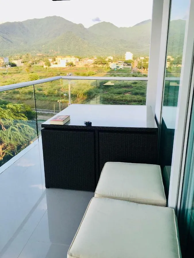 סנטה מרתה Apartamento Vista Al Mar Playa Dormida 2 - Por Meses Pozos Colorados דירה